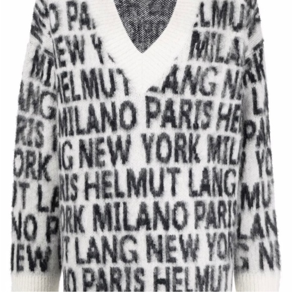 Helmut Lang oversized warm sweater - Picture 2 of 5